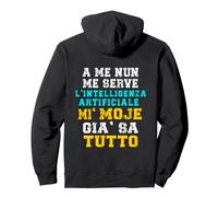 Humour Mari Ma Femme Sait Deja Tout IA Graphique Sweat à Capuche