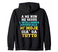 Humour Mari Ma Femme Sait Deja Tout IA Graphique Sweat à Capuche