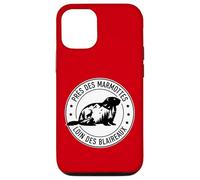 Humour Marmotte Montagne et Randonnée Alpes et Pyrénées Coque pour iPhone 12/12 Pro