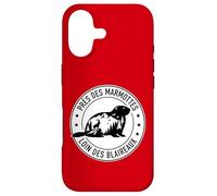 Humour Marmotte Montagne et Randonnée Alpes et Pyrénées Coque pour iPhone 17