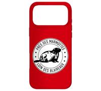 Humour Marmotte Montagne et Randonnée Alpes et Pyrénées Coque pour iPhone 17 Pro Max