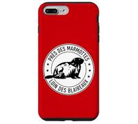 Humour Marmotte Montagne et Randonnée Alpes et Pyrénées Coque pour iPhone 7 Plus/8 Plus