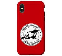 Humour Marmotte Montagne et Randonnée Alpes et Pyrénées Coque pour iPhone X/XS