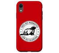 Humour Marmotte Montagne et Randonnée Alpes et Pyrénées Coque pour iPhone XR
