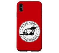 Humour Marmotte Montagne et Randonnée Alpes et Pyrénées Coque pour iPhone XS Max