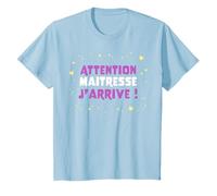 Humour Maternelle Attention Maîtresse, j'arrive T-Shirt