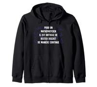 Humour Maths Mathématicien Drôle Idée-Cadeau Prof de Maths Sweat à Capuche