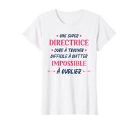 Humour merci directrice femme super directrice T-Shirt