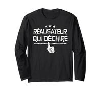 Humour Métier Cadeau Citations pour Réalisateur Manche Longue
