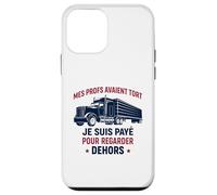 Humour Métier Camion Chauffeur Routier Travail Phrase Drôle Coque pour iPhone 12 Mini