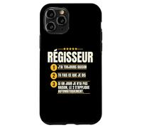 Humour Métier Régisseur Coque pour iPhone 11 Pro