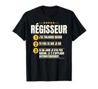 Humour Métier Régisseur T-Shirt