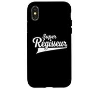 Humour Métier Super Régisseur Coque pour iPhone X/XS