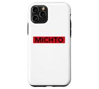 Humour Michto Slogan Humoristique Minimaliste Simple Michto Coque pour iPhone 11 Pro