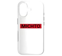 Humour Michto Slogan Humoristique Minimaliste Simple Michto Coque pour iPhone 17