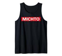 Humour Michto Slogan Humoristique Minimaliste Simple Michto Débardeur