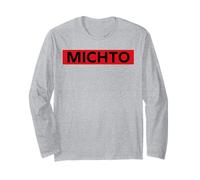 Humour Michto Slogan Humoristique Minimaliste Simple Michto Manche Longue