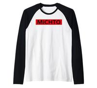 Humour Michto Slogan Humoristique Minimaliste Simple Michto Manche Raglan