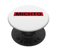 Humour Michto Slogan Humoristique Minimaliste Simple Michto PopSockets PopGrip Adhésif