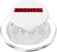 Humour Michto Slogan Humoristique Minimaliste Simple Michto PopSockets PopGrip pour MagSafe