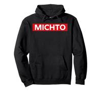 Humour Michto Slogan Humoristique Minimaliste Simple Michto Sweat à Capuche