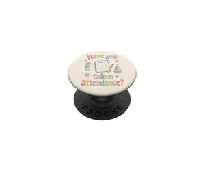 Humour Mignon pour Enseignant en Classe PopSockets PopGrip Adhésif