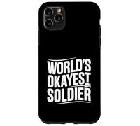 Humour Militaire drôle du Soldat du Monde Coque pour iPhone 11 Pro Max
