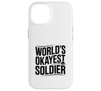 Humour Militaire drôle du Soldat du Monde Coque pour iPhone 14