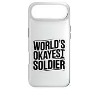 Humour Militaire drôle du Soldat du Monde Coque pour iPhone Air