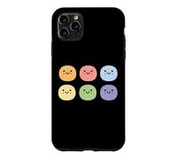 Humour Mochi Dessert Japonais Minimaliste Simple Mochi Coque pour iPhone 11 Pro Max