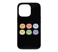 Humour Mochi Dessert Japonais Minimaliste Simple Mochi Coque pour iPhone 13 Pro