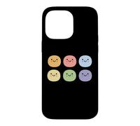 Humour Mochi Dessert Japonais Minimaliste Simple Mochi Coque pour iPhone 14 Pro Max