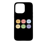 Humour Mochi Dessert Japonais Minimaliste Simple Mochi Coque pour iPhone 15 Pro Max