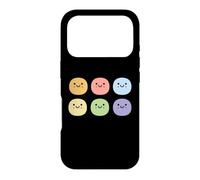 Humour Mochi Dessert Japonais Minimaliste Simple Mochi Coque pour iPhone 17 Pro