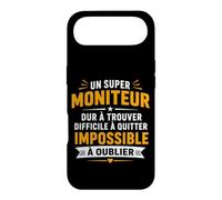 Humour Moniteur educateur Homme départ Super Moniteur Coque pour iPhone Air