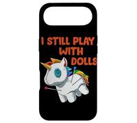 Humour Morbide Licorne - Je Joue Encore avec des Poupées Coque pour iPhone Air