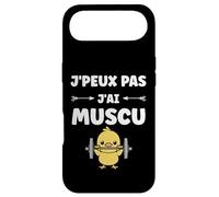Humour Musculation Animaux Poussin J’Peux Pas j’AI muscu Coque pour iPhone Air