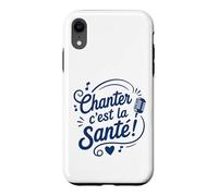 Humour Musique Chant Chœur Chorale Chanter Coque pour iPhone XR