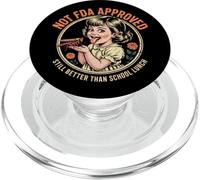 Humour noir amusant - Toujours mieux que le déjeuner scolaire - Protest PopSockets PopGrip pour MagSafe