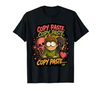 Humour Noir sur Le Copier-Coller au Clavier T-Shirt