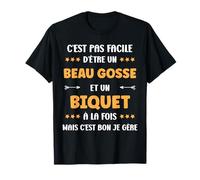 Humour Nom Biquet biche Amour Homme Beau Gosse Biquet T-Shirt
