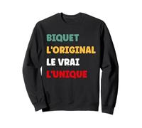 Humour Nom Biquet biche Amour Homme l'original Biquet Sweatshirt
