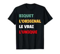 Humour Nom Biquet biche Amour Homme l'original Biquet T-Shirt