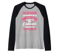 Humour Oceane Citation Blague prénom personnalisé Oceane Manche Raglan