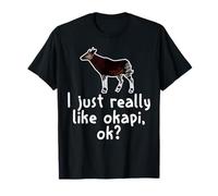 Humour Okapi Marrant Animal Rare Safari Nature Passion T-Shirt