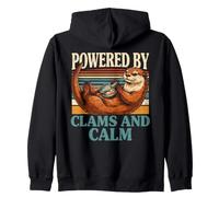 Humour palourdes et Calme Loutre de mer Sweat à Capuche