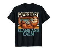 Humour palourdes et Calme Loutre de mer T-Shirt Graphique avec Valeur