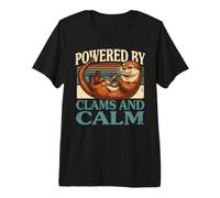 Humour palourdes et Calme Loutre de mer T-Shirt Haut de Gamme