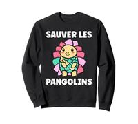 Humour Pangolin Drole sauver Les Pangolins Sweatshirt