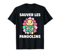 Humour Pangolin Drole sauver Les Pangolins T-Shirt